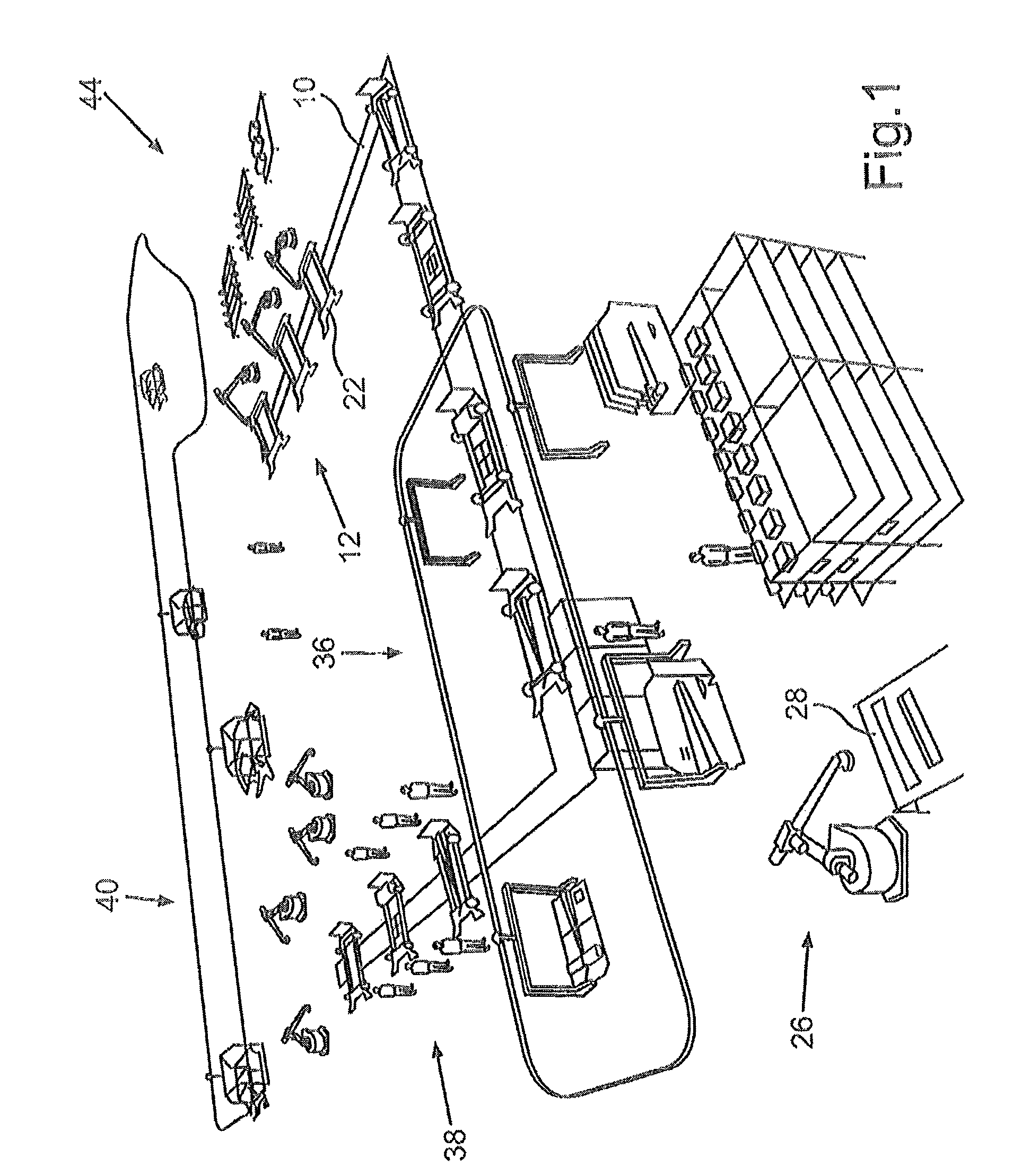 Method for fitting motor vehicle suspension systems