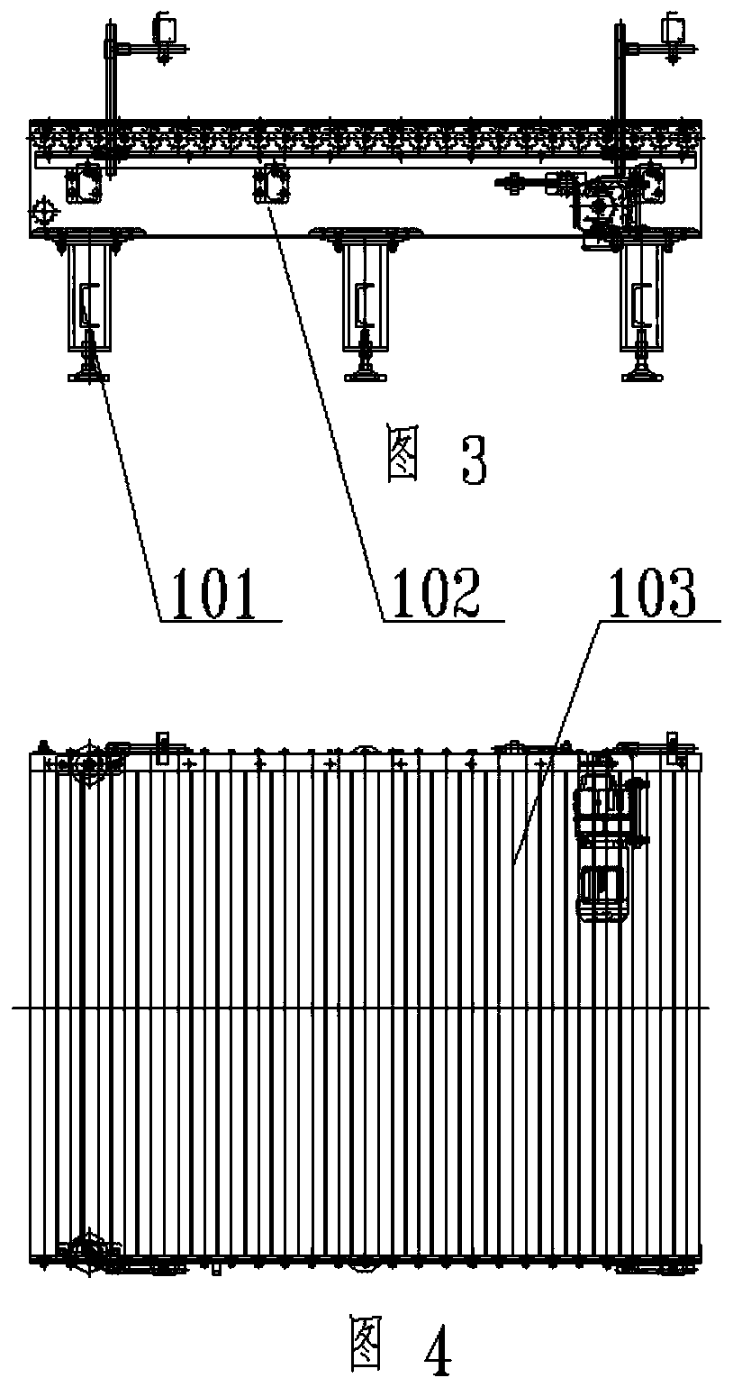 Full-automatic material preparing and car loading system and car loading method
