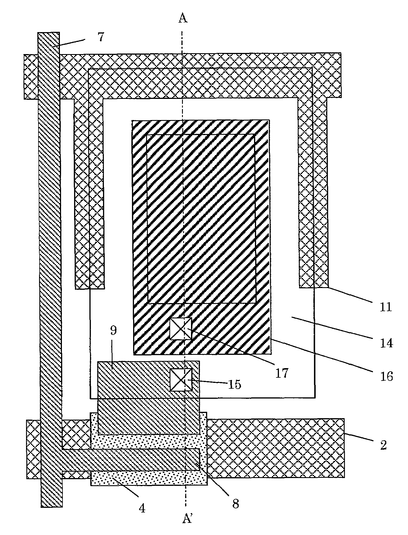 Liquid crystal display device and manufacturing method therefor