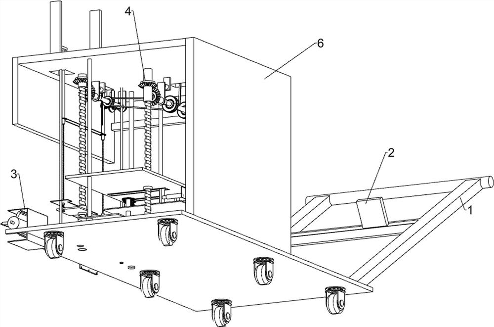 Device capable of automatically trimming redundant artificial turf according to shapes of small courtyard places