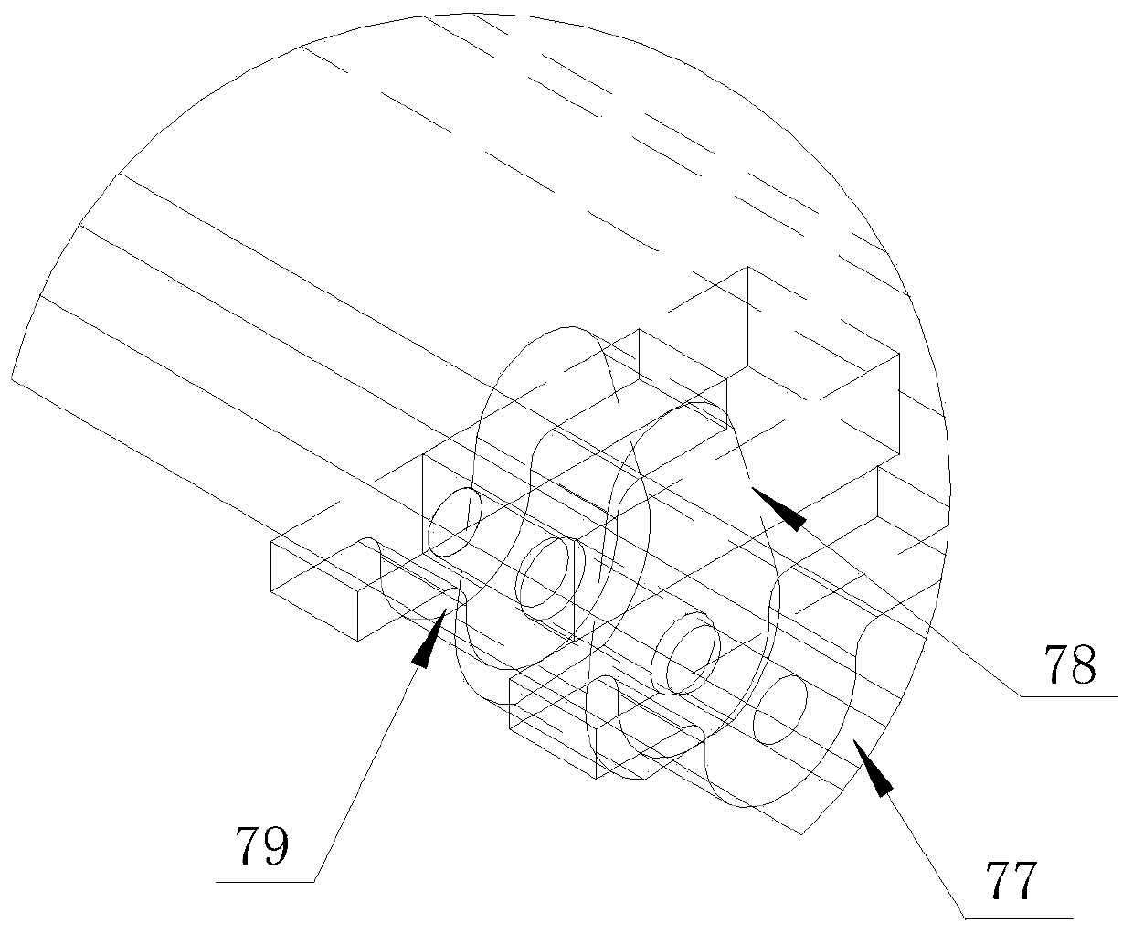 Freeze dryer and supporting plate feeding and discharging system thereof