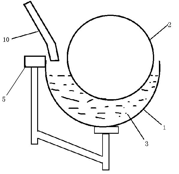 Method and device for improving capacity of disc-type vacuum filter