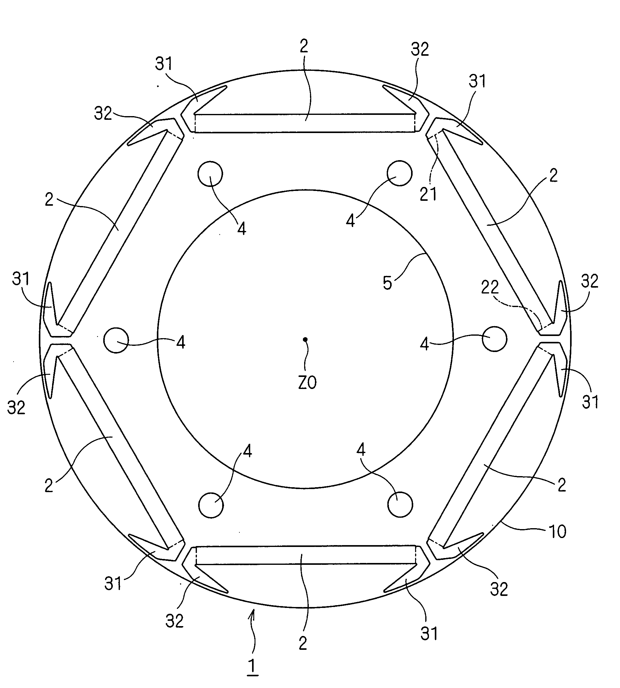 Magnetic Member, Rotor and Motor