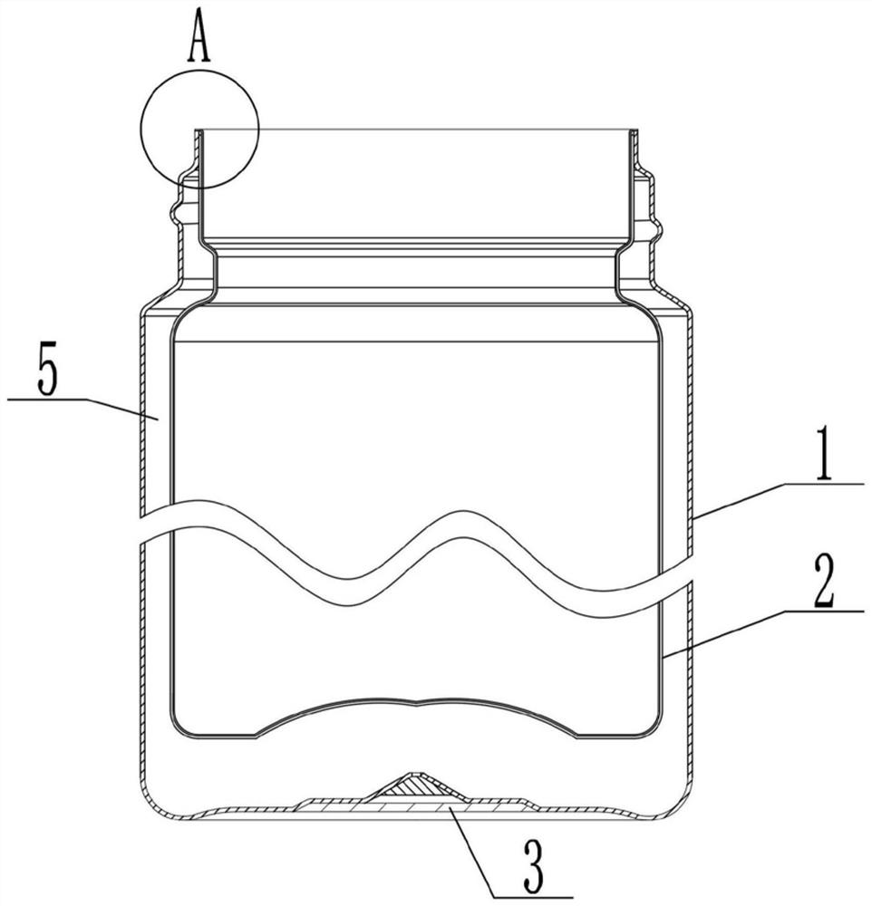 Manufacturing method of vacuum cup with composite inner container