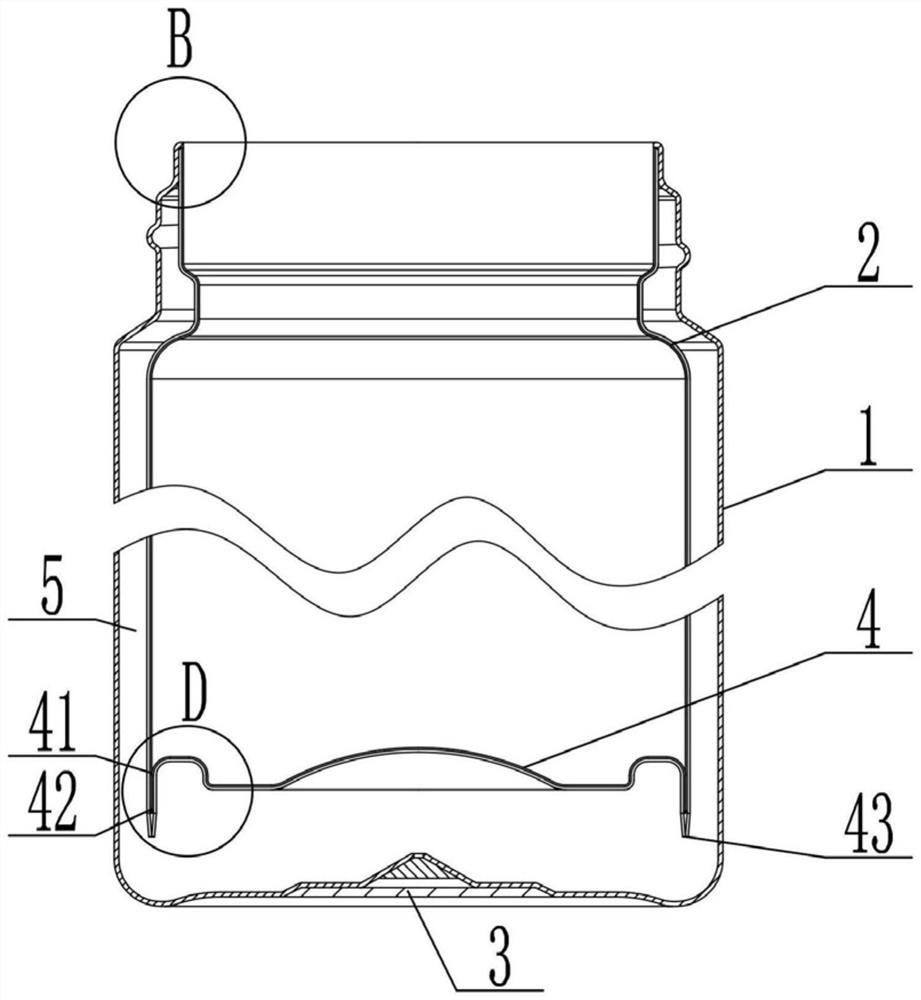 Manufacturing method of vacuum cup with composite inner container