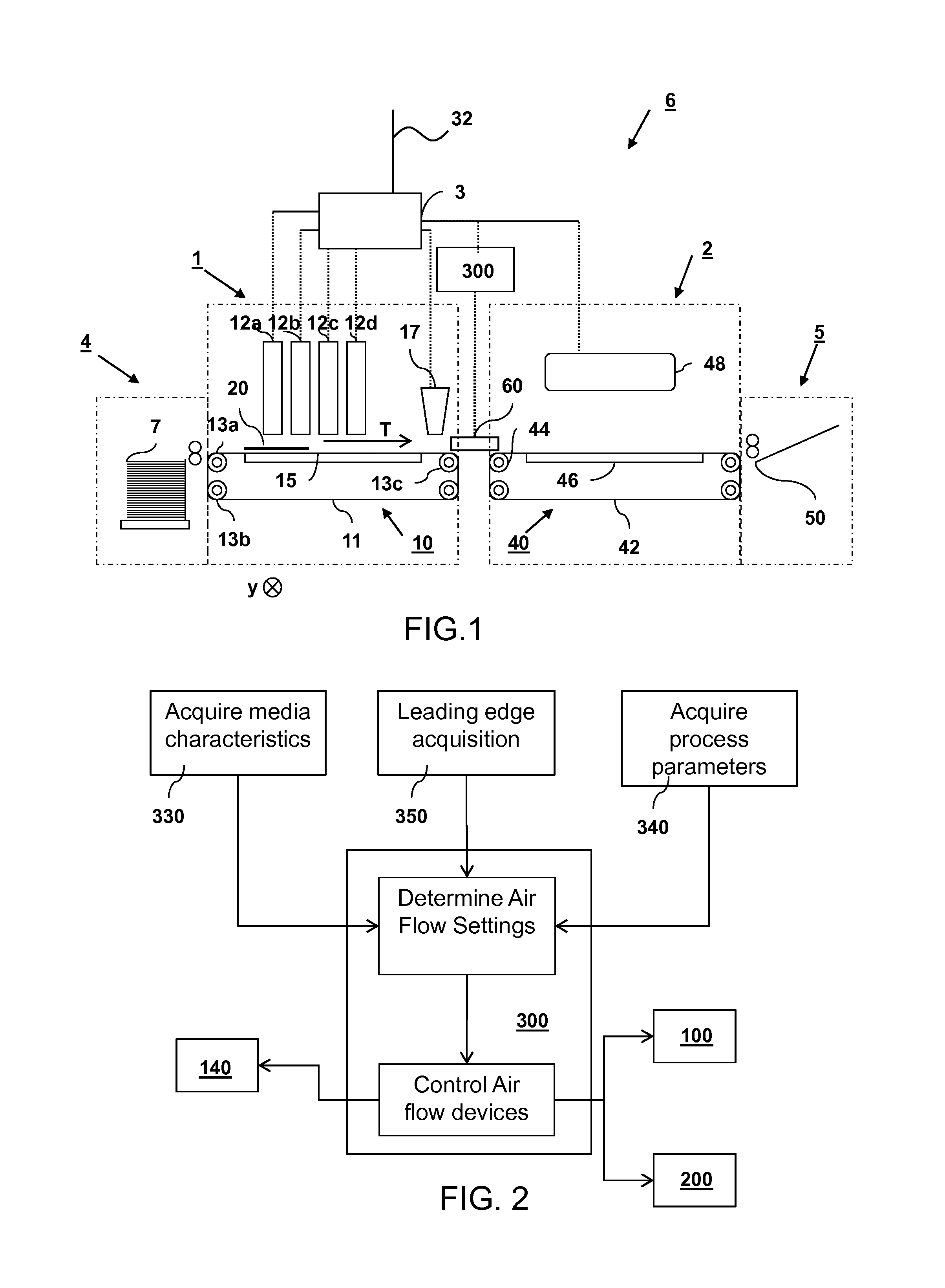 Method for transferring a sheet between two conveyors