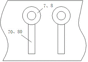 Power transmission cable bending method and device capable of measuring bending length