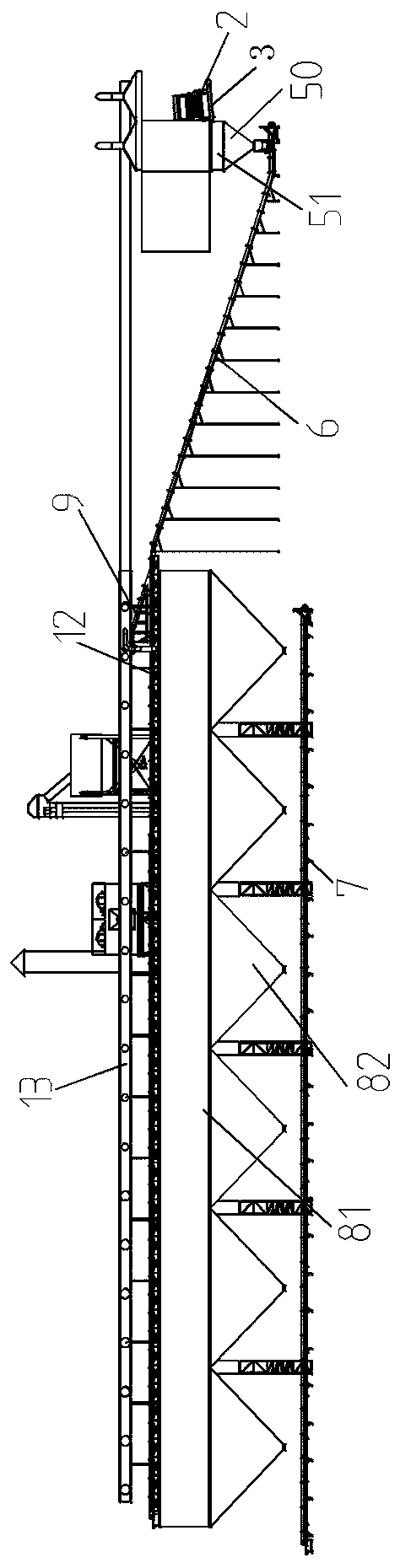 Material conveying system