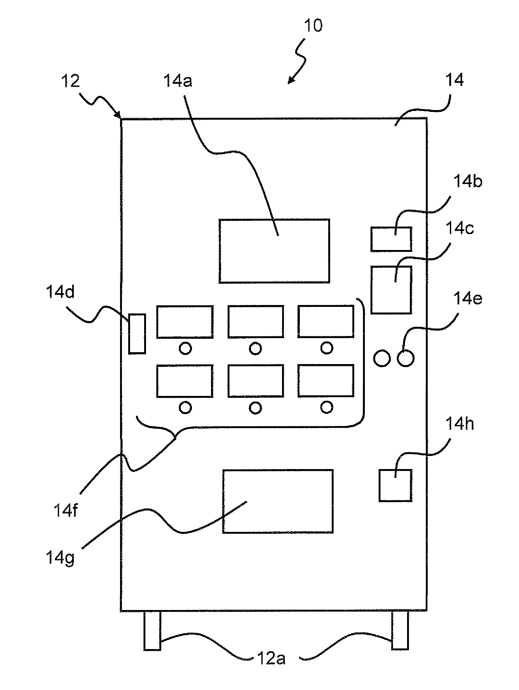 Automated hot food vending machine for pre-packaged food articles