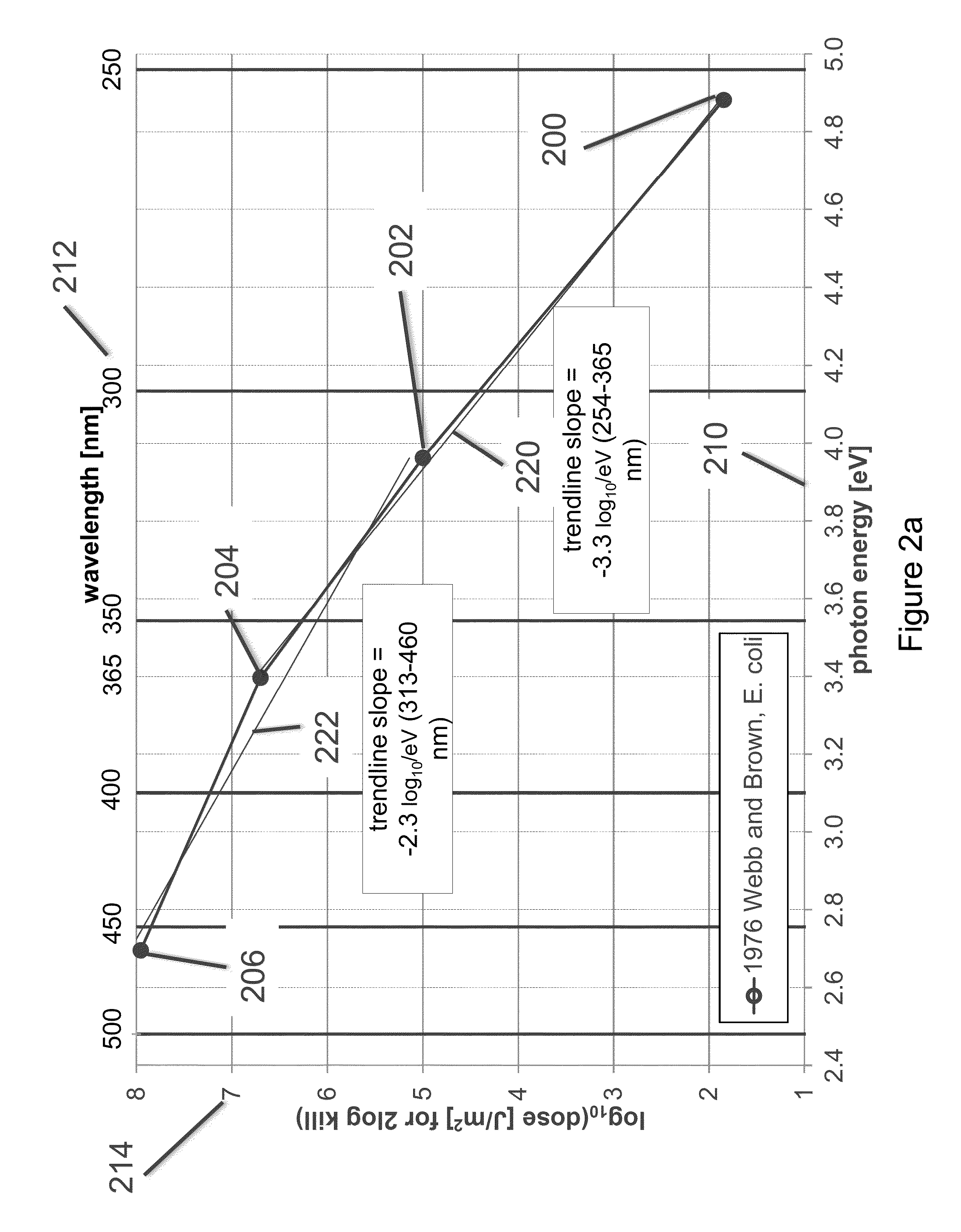 Light disinfection system and method