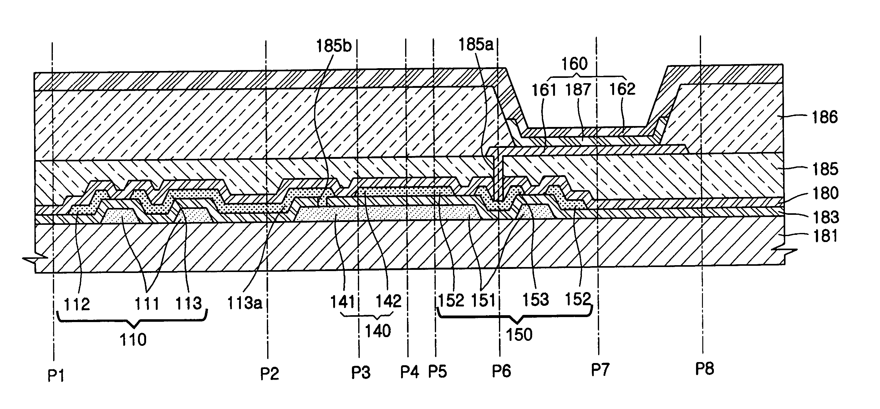 Thin film transistor and flat panel display device comprising the same