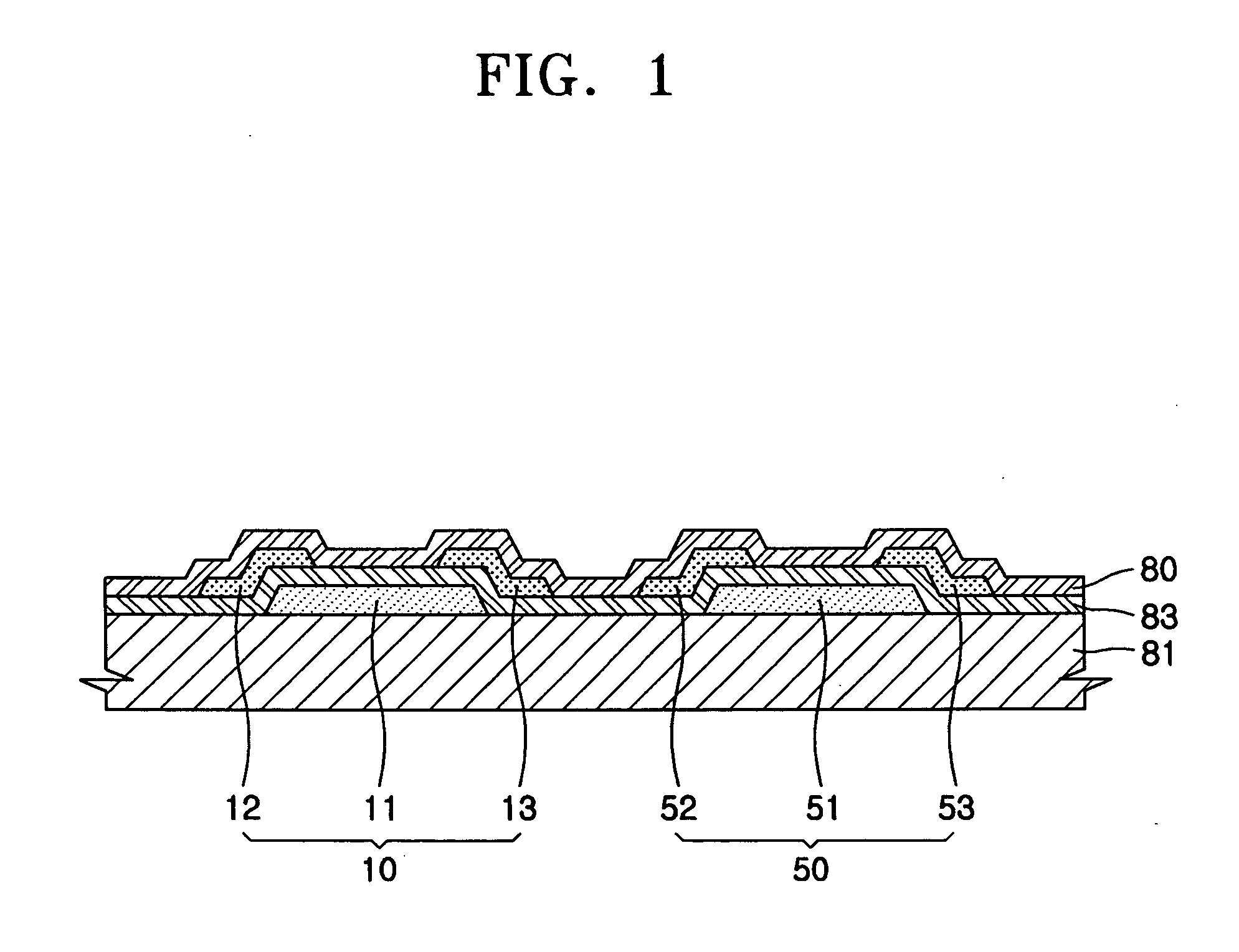 Thin film transistor and flat panel display device comprising the same