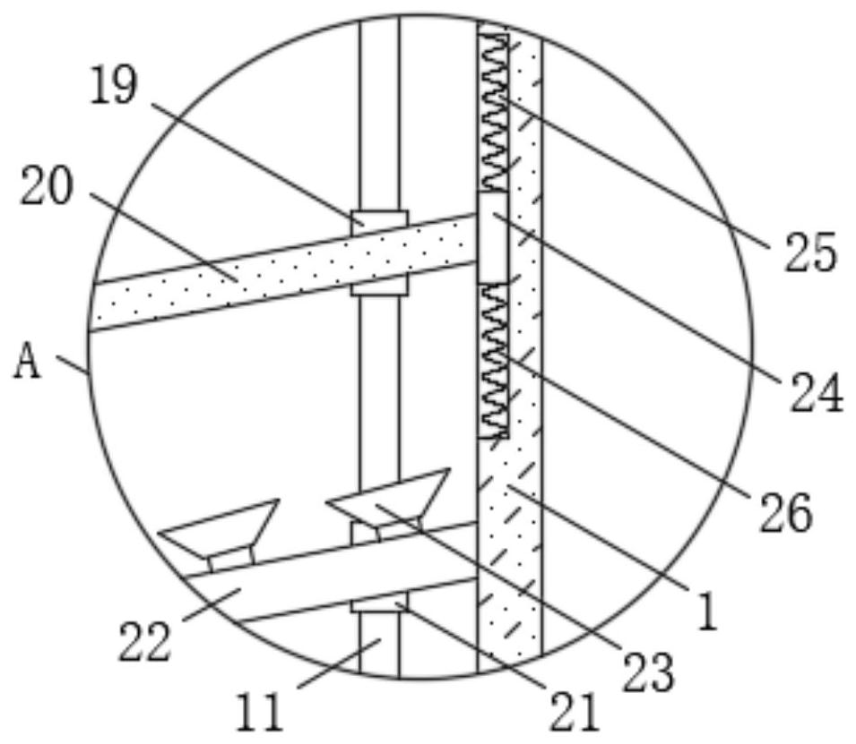 Anti-blocking industrial sewage treatment device