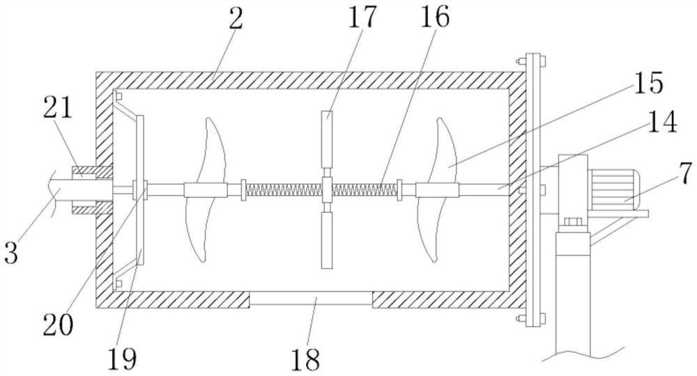 Horizontal baking oven for oil press