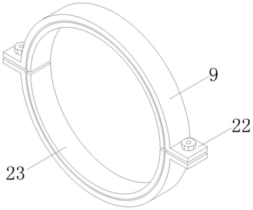 Horizontal baking oven for oil press