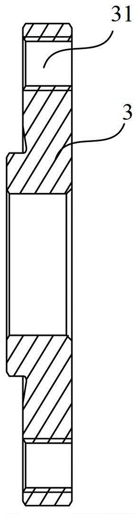 Water pump assembly for diesel engine