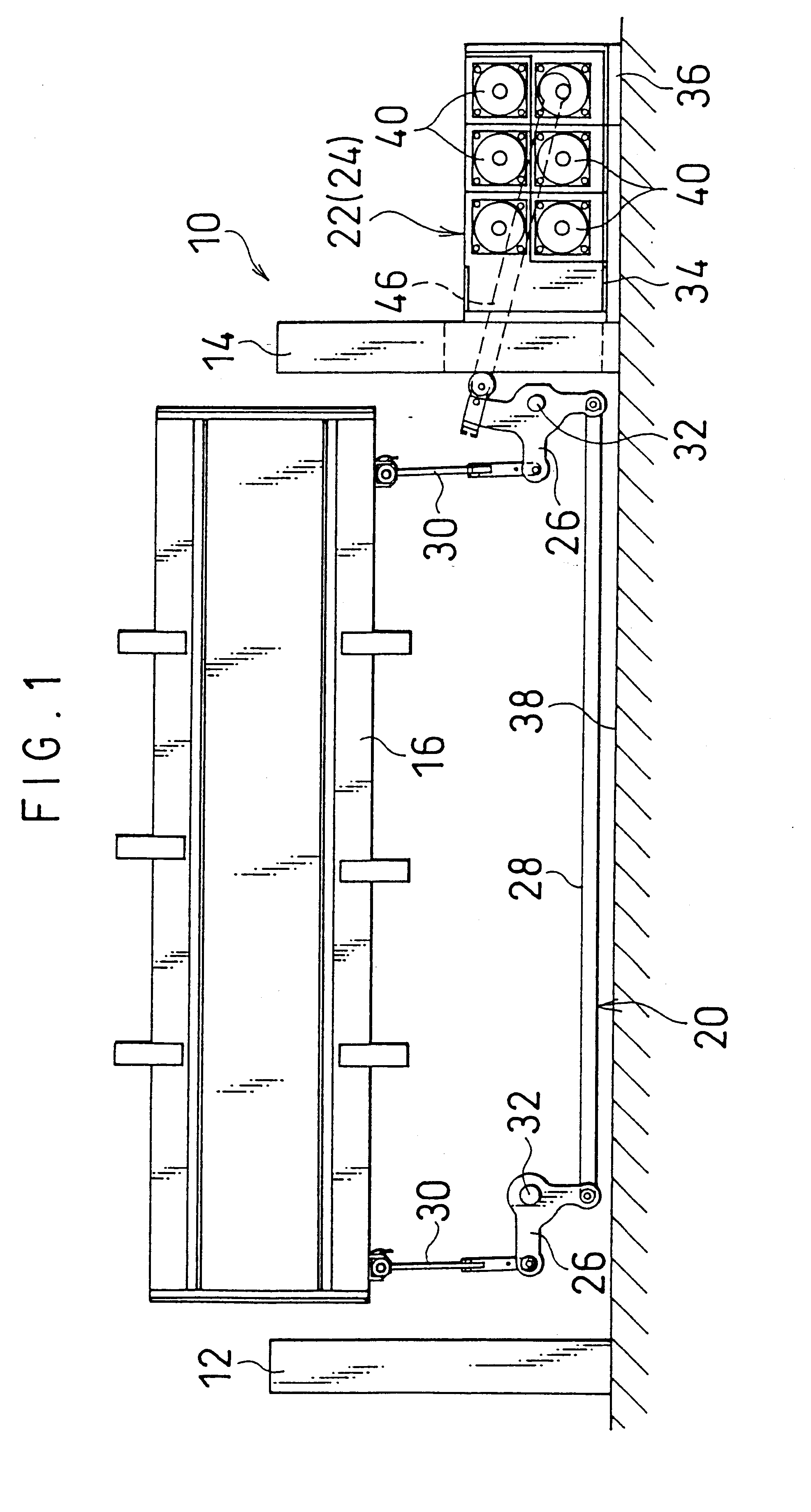 Electric shedding device in weaving machine