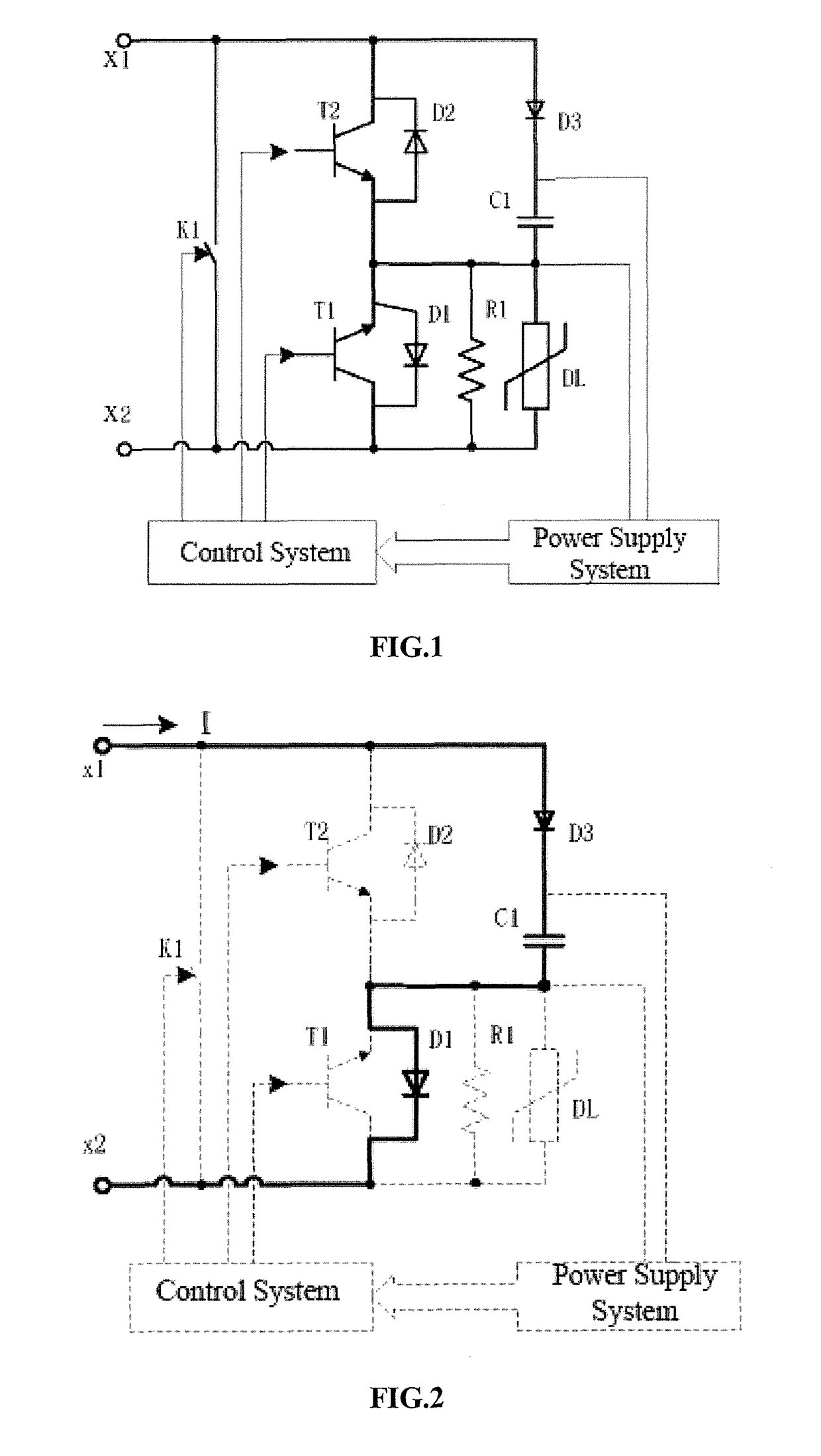 Fault current-suppressing damper topology circuit and control method thereof and converter