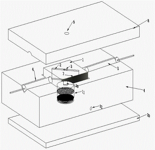 Electromagnetic control-based adjustable optical attenuator