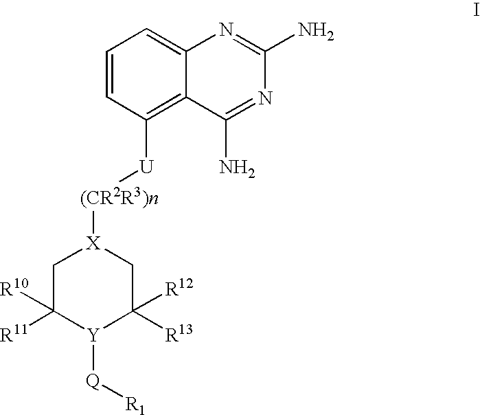 2,4-diaminoquinazolines for spinal muscular atrophy