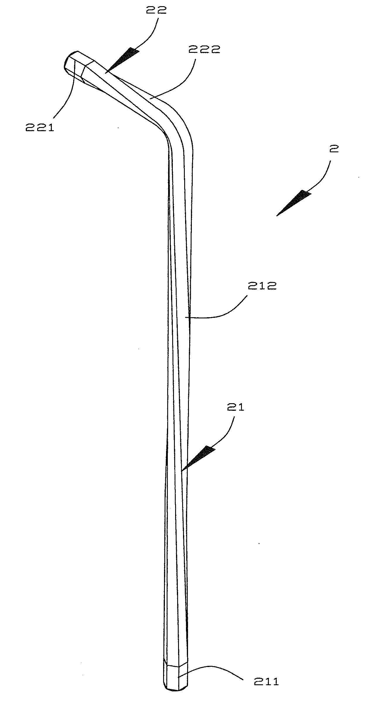 Hex Wrench Having Greater Strength