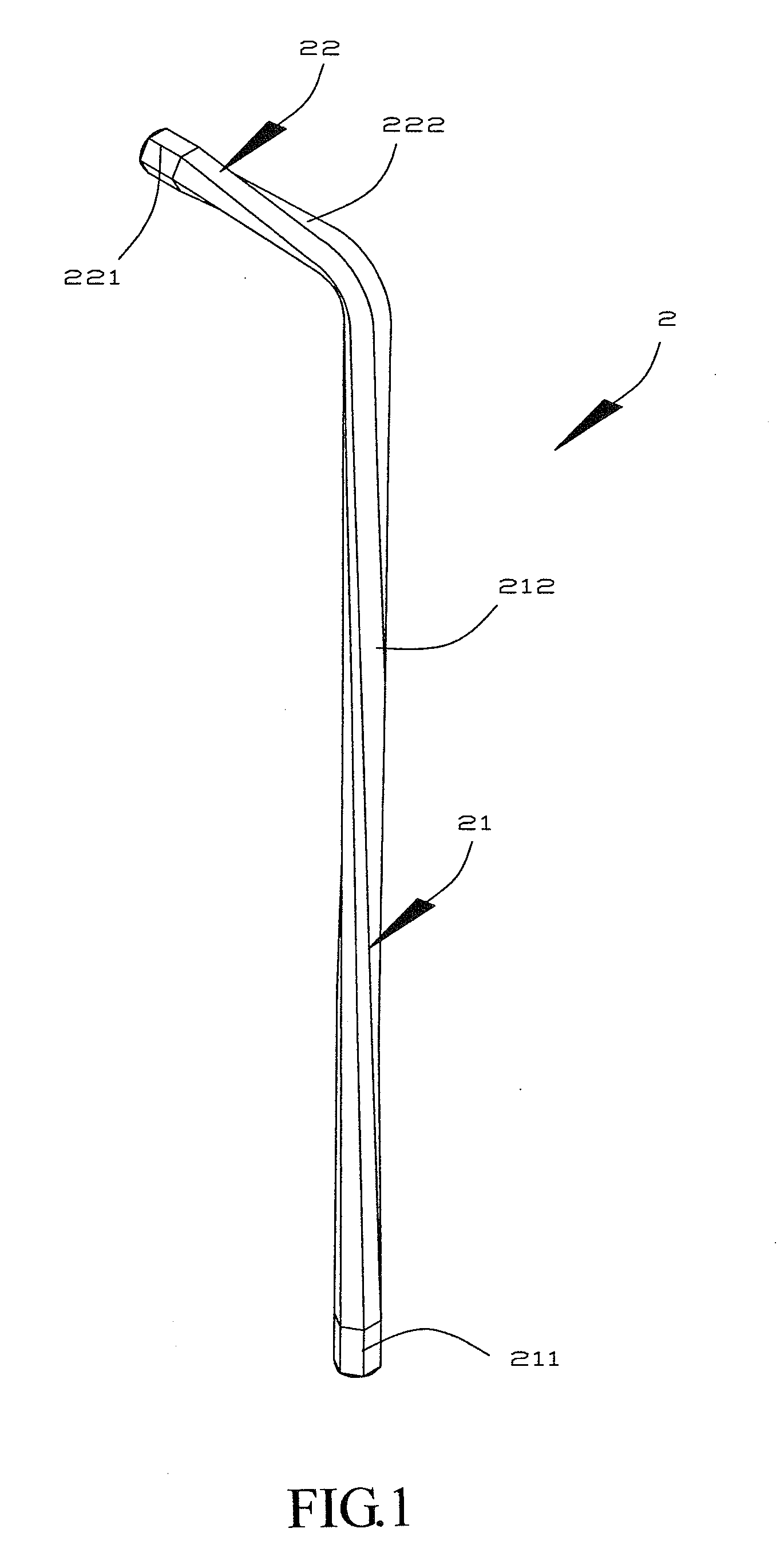 Hex Wrench Having Greater Strength