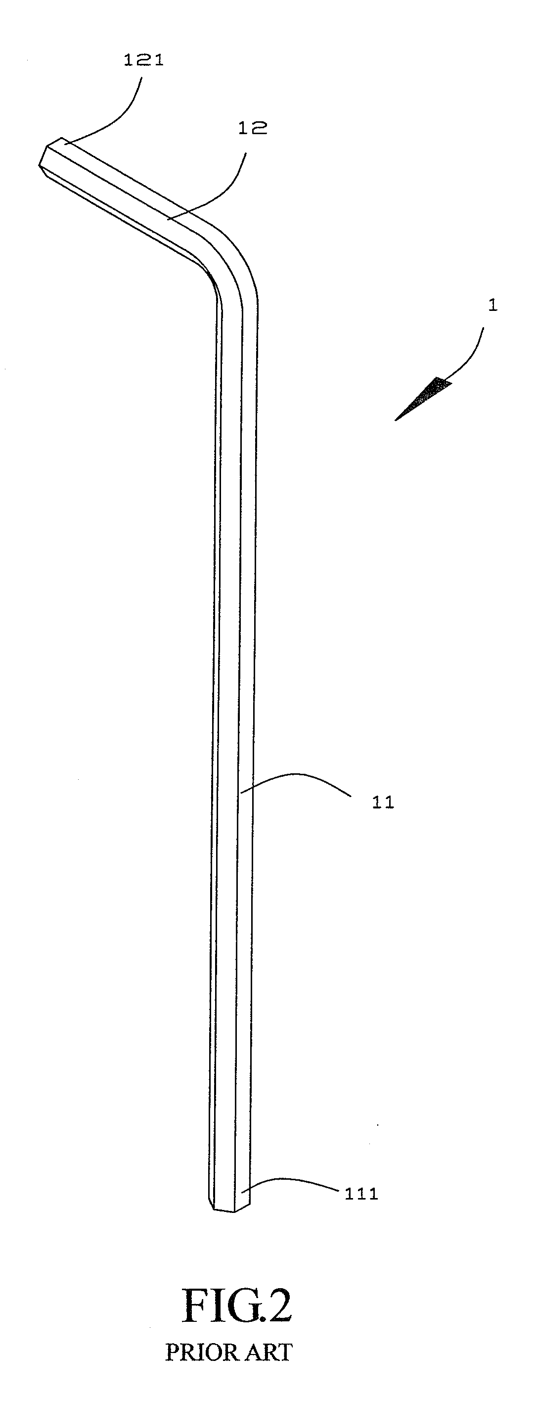 Hex Wrench Having Greater Strength