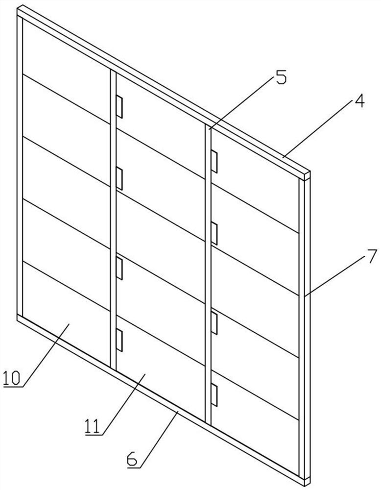 Novel assembled light steel wall