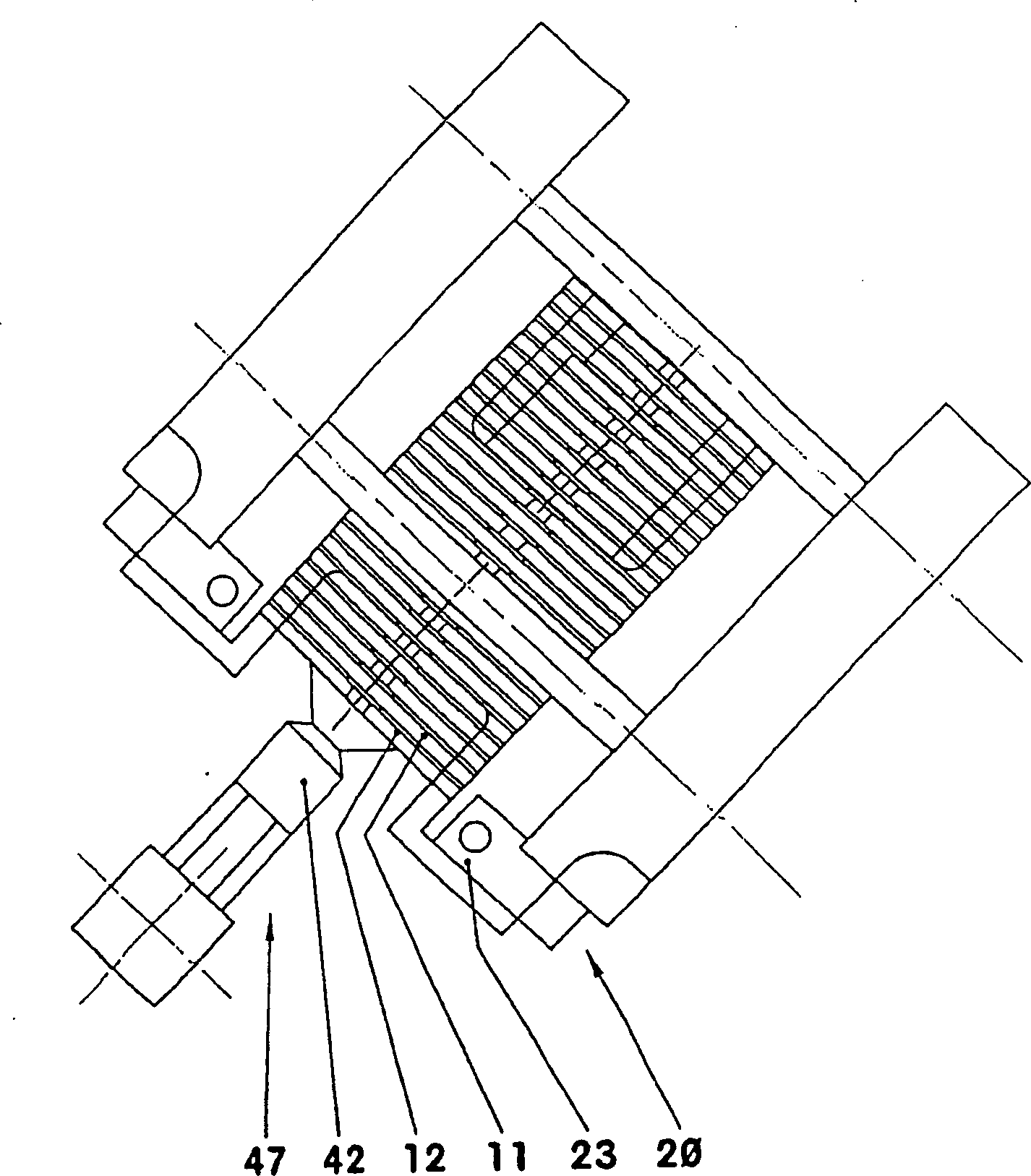 Grouping of film-like or sheet-like materials