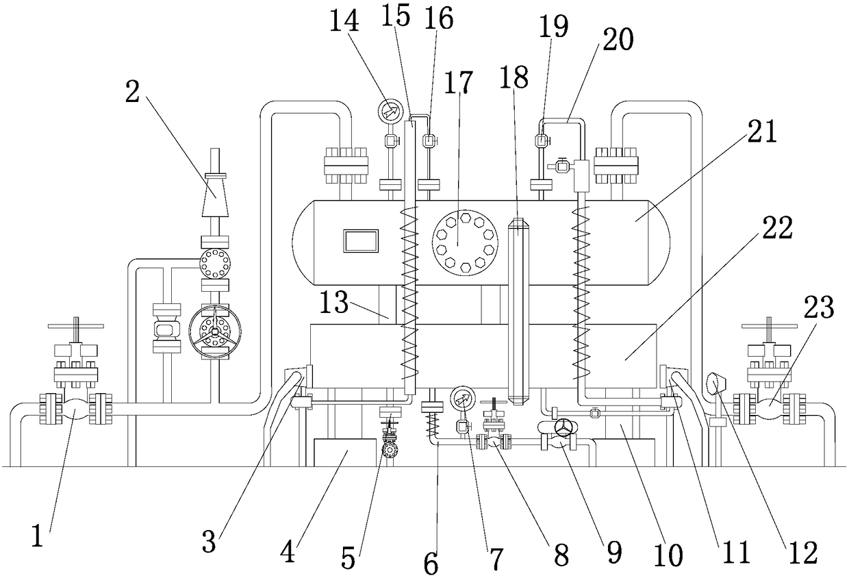 Examination Method of Teaching Examination System of Double-barrel Horizontal Gas-liquid Separator