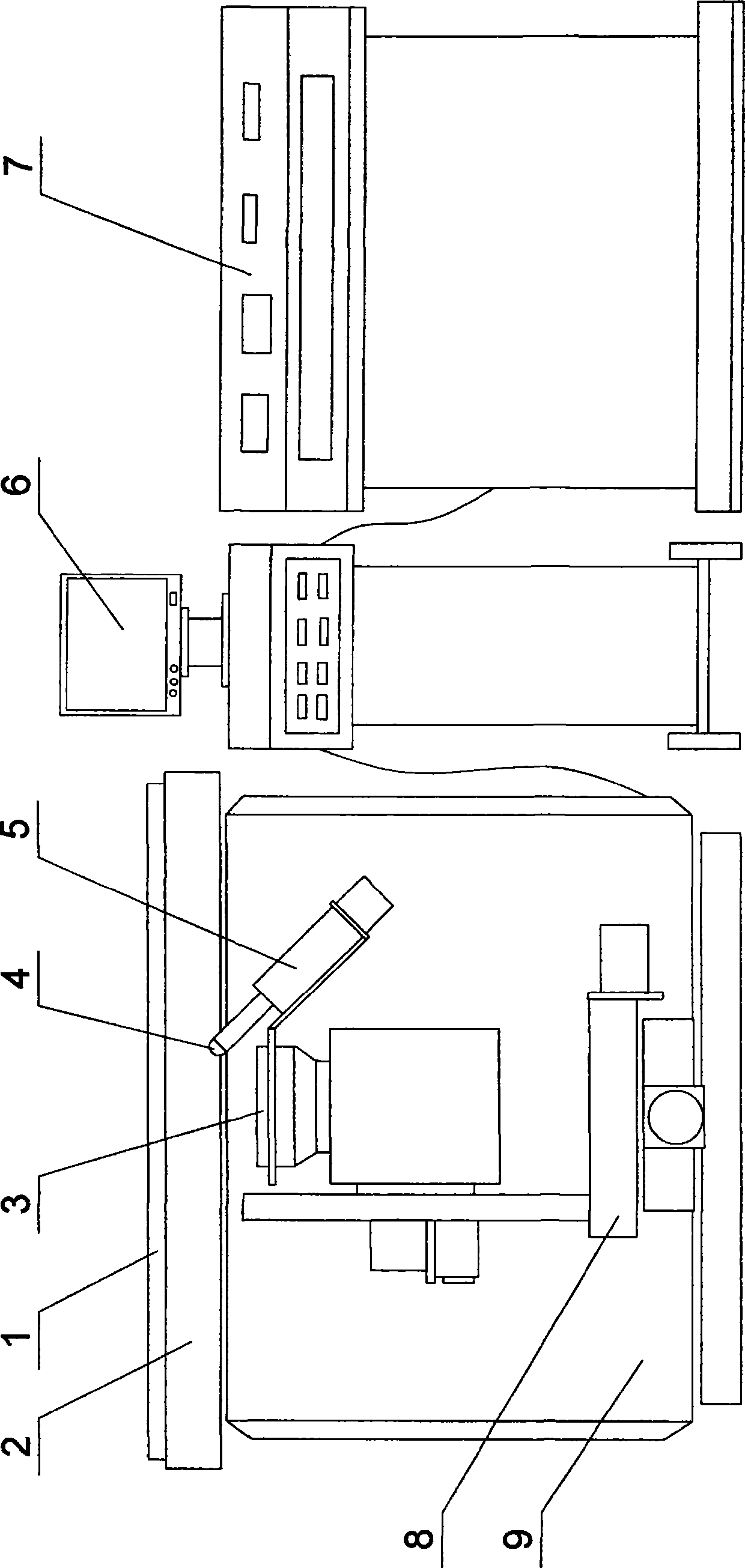 External knock wave cardiovascular therapeutic machine