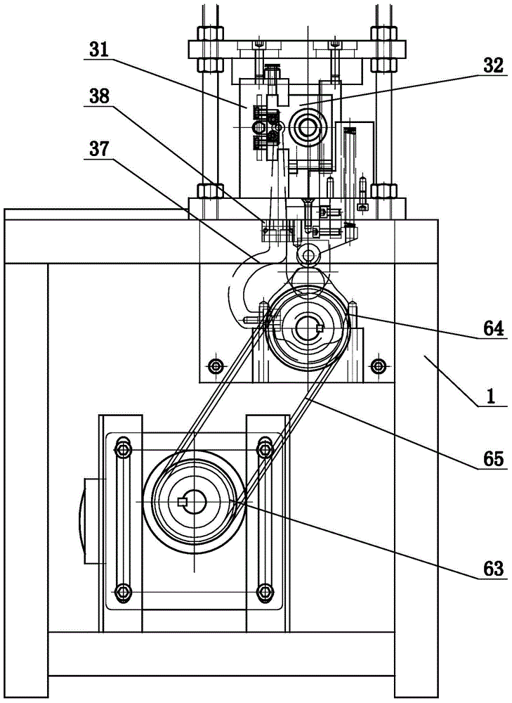 Thin-wall gold tube automatic shrinking machine