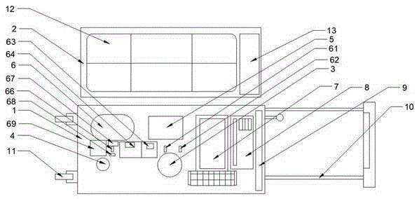 Portable sample detection and treatment box for agricultural products