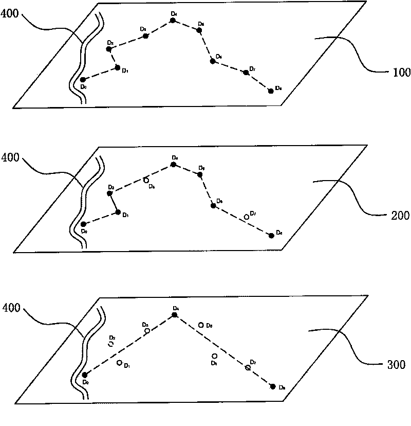 Method for improving display speed of ship motion tracks on electronic navigation chart client