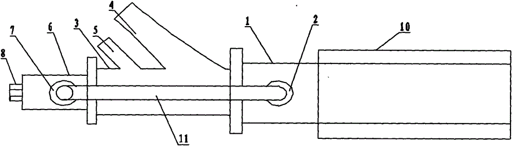 A combustion-supporting method for an oxygen-enriched device of a cement rotary kiln burner