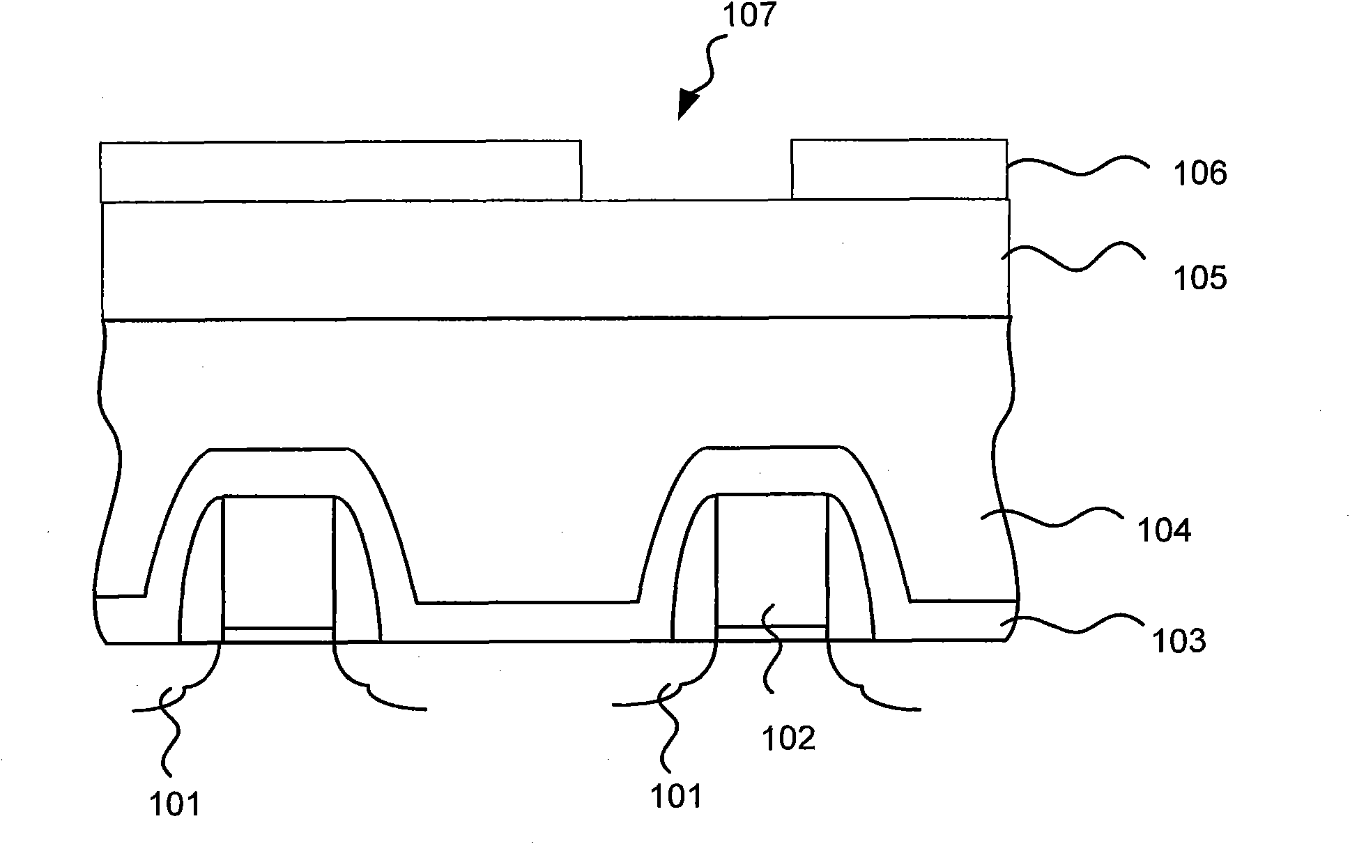 Method for manufacturing structure of semiconductor device