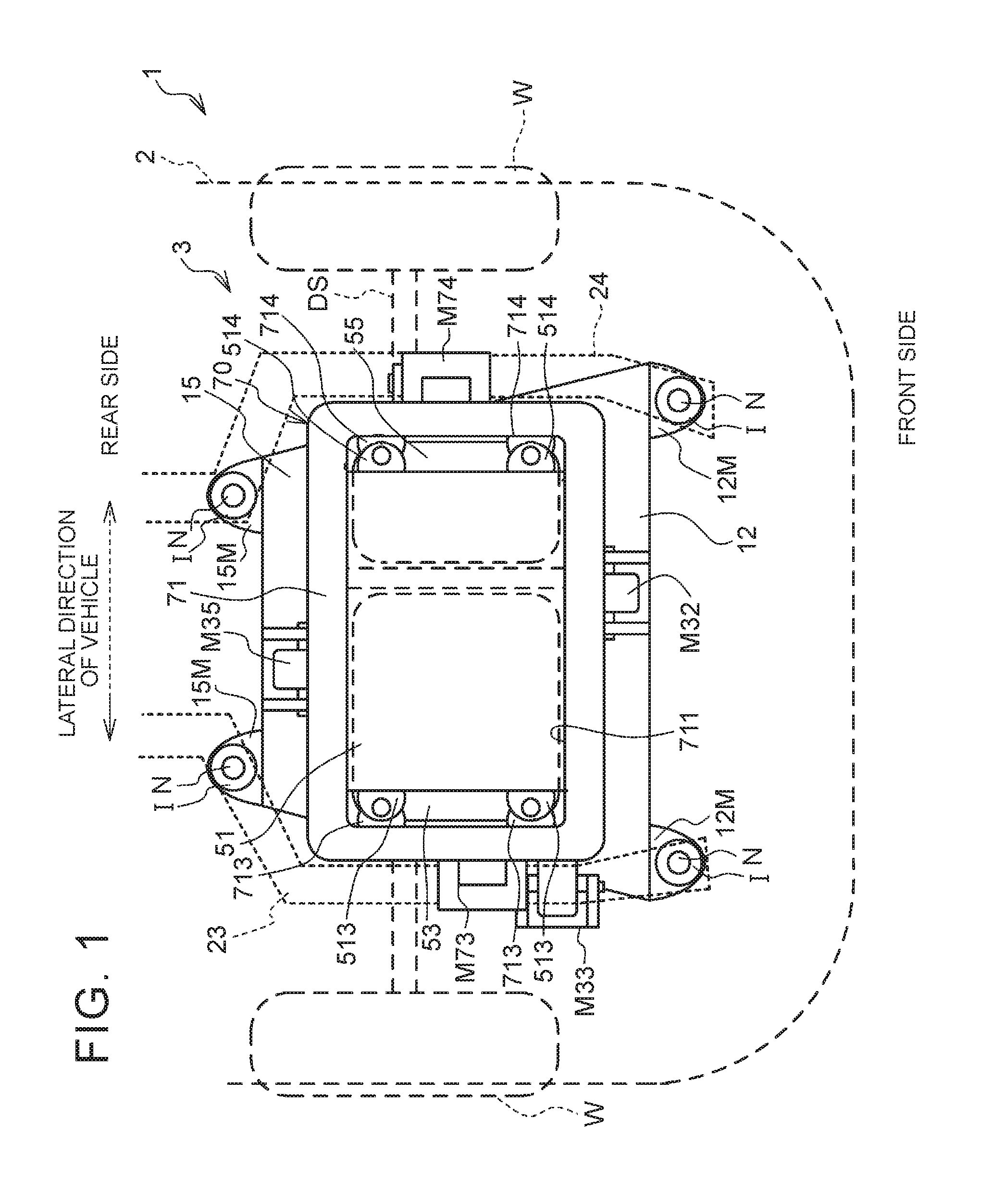 Electric vehicle, holding mechanism, and method of manufacturing electric vehicle