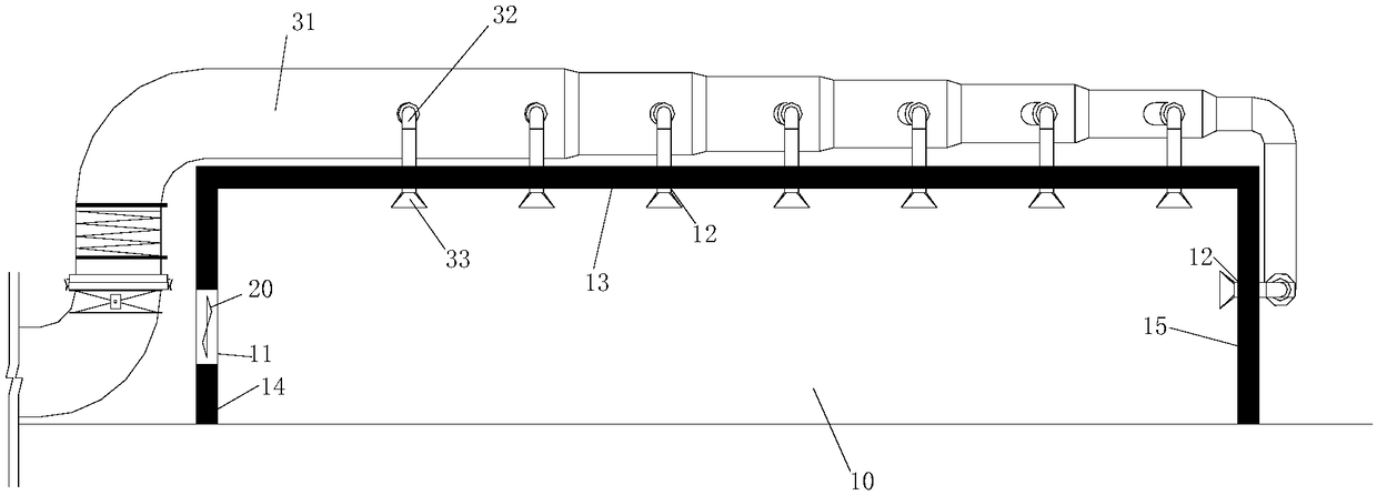 A steel structure spraying method with purification function