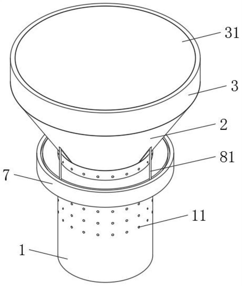 Light-concentrated LED light source beneficial to light distribution