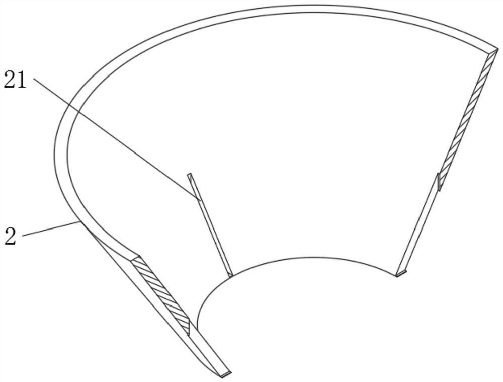 Light-concentrated LED light source beneficial to light distribution