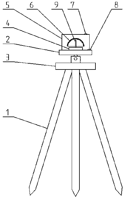 Cut slope angle reference instrument