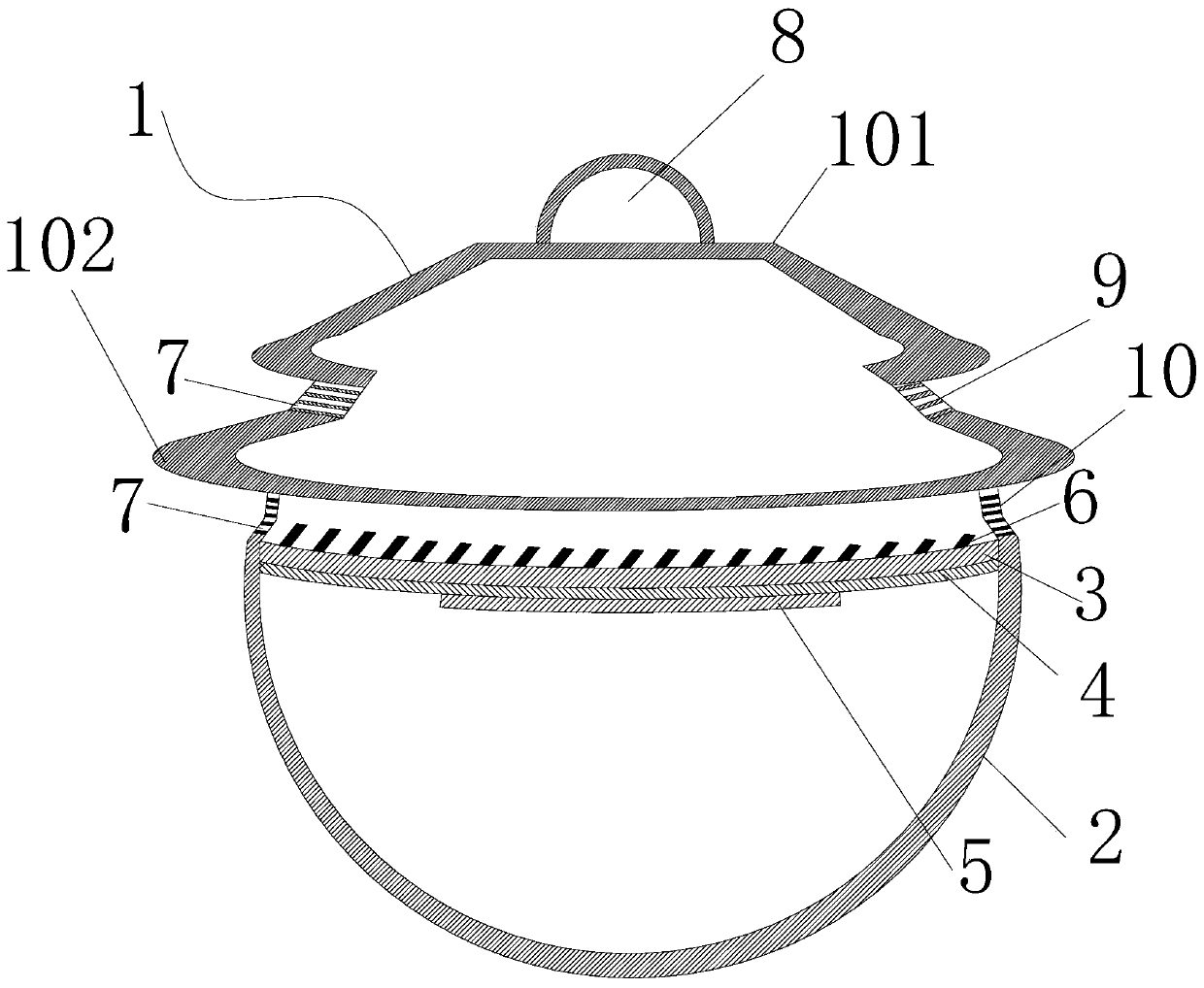 Constant-current LED intelligent control street lamp based on ambient light brightness and darkness conversion