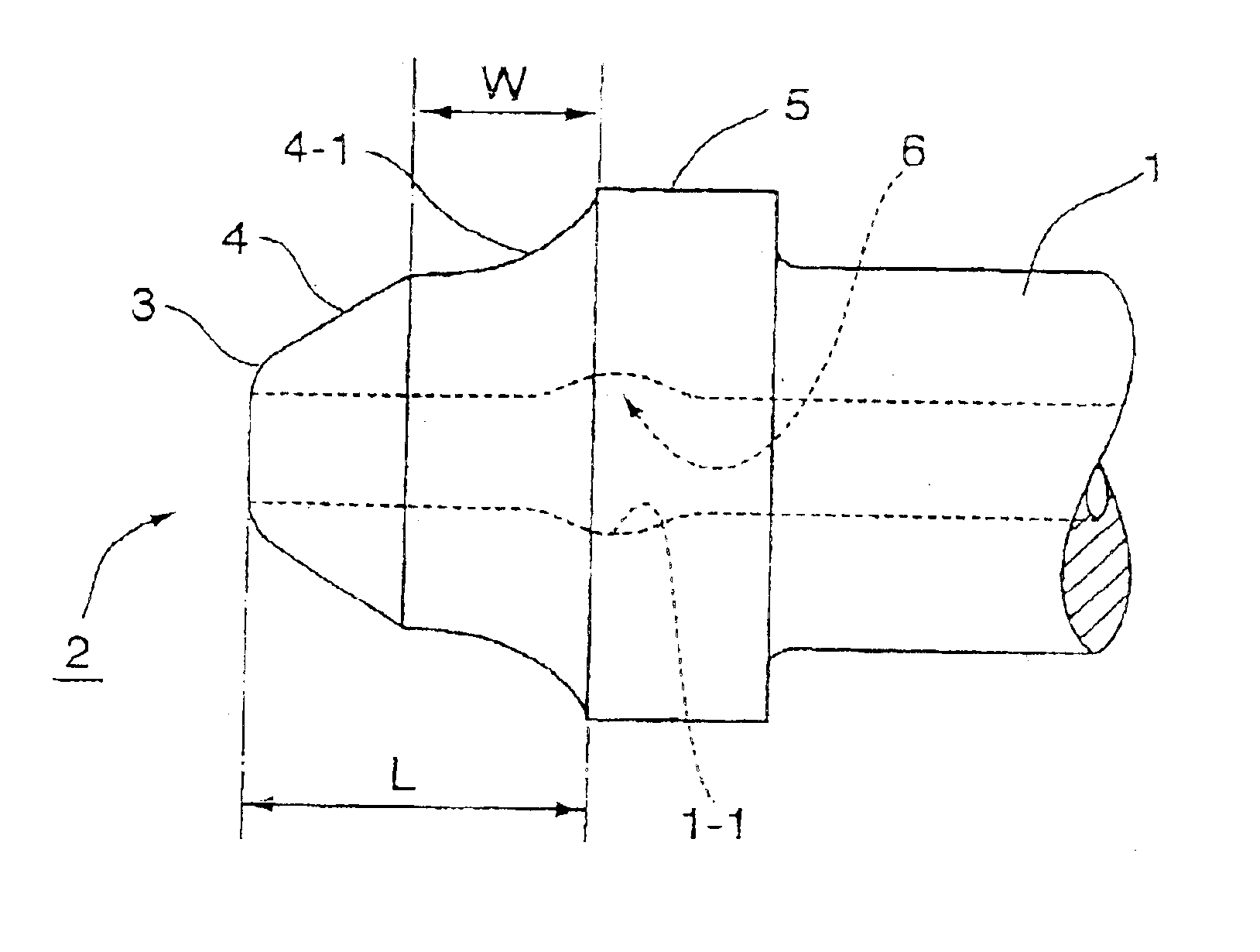 High-pressure fuel injection pipe having connecting head portion