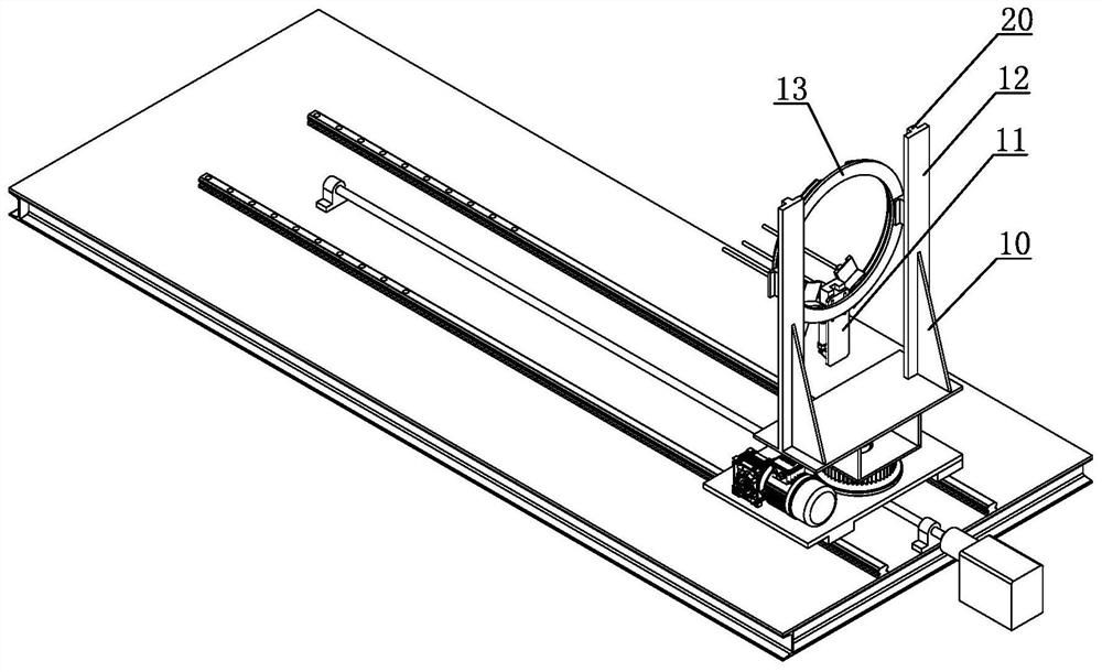 Product-in-process automatic demolding mechanism for expansion and contraction assembly drum and control method thereof