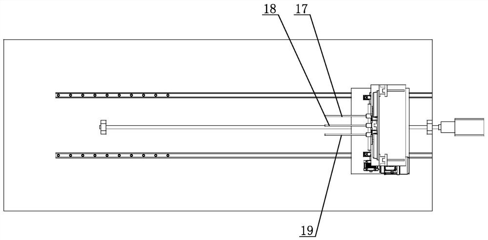 Product-in-process automatic demolding mechanism for expansion and contraction assembly drum and control method thereof