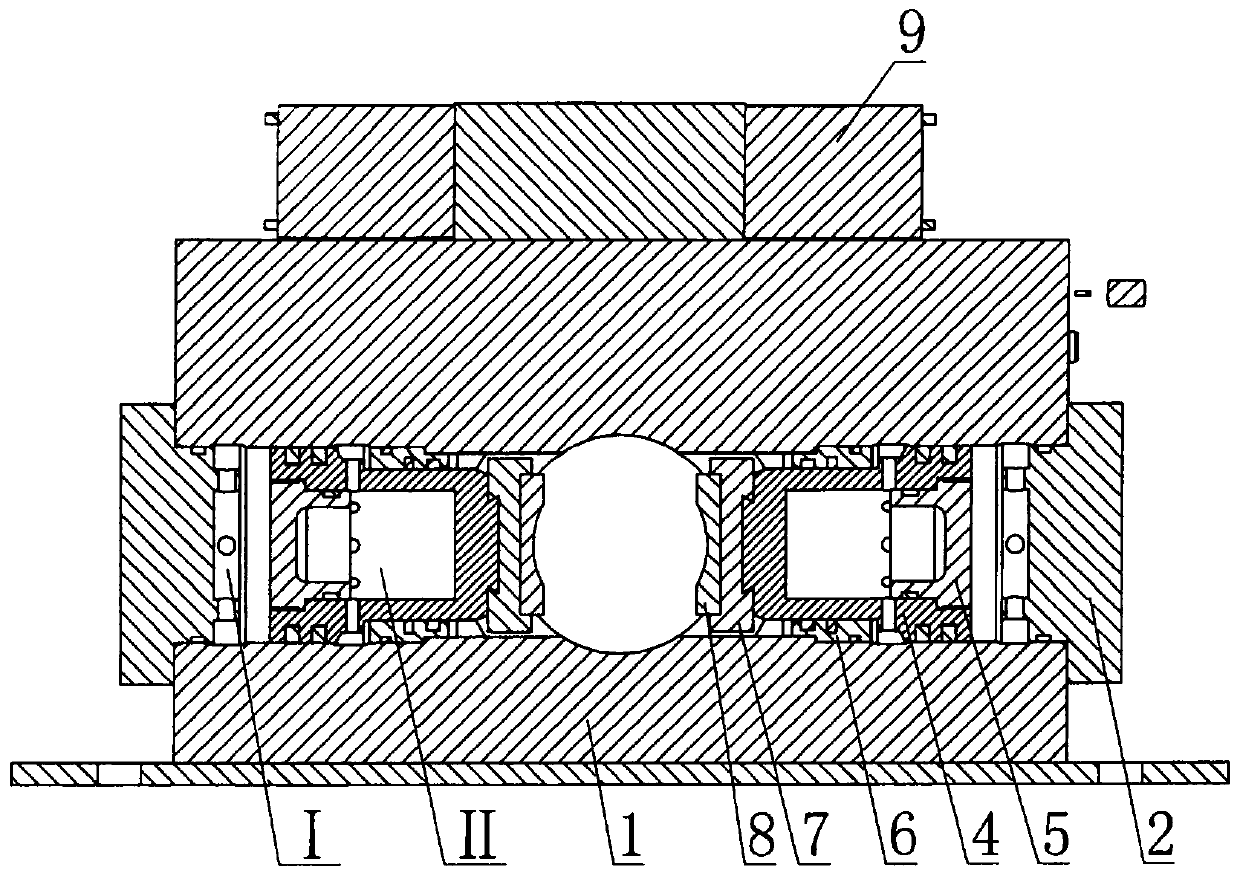 Torsion locking and releasing device of Hopkinson torsion bar