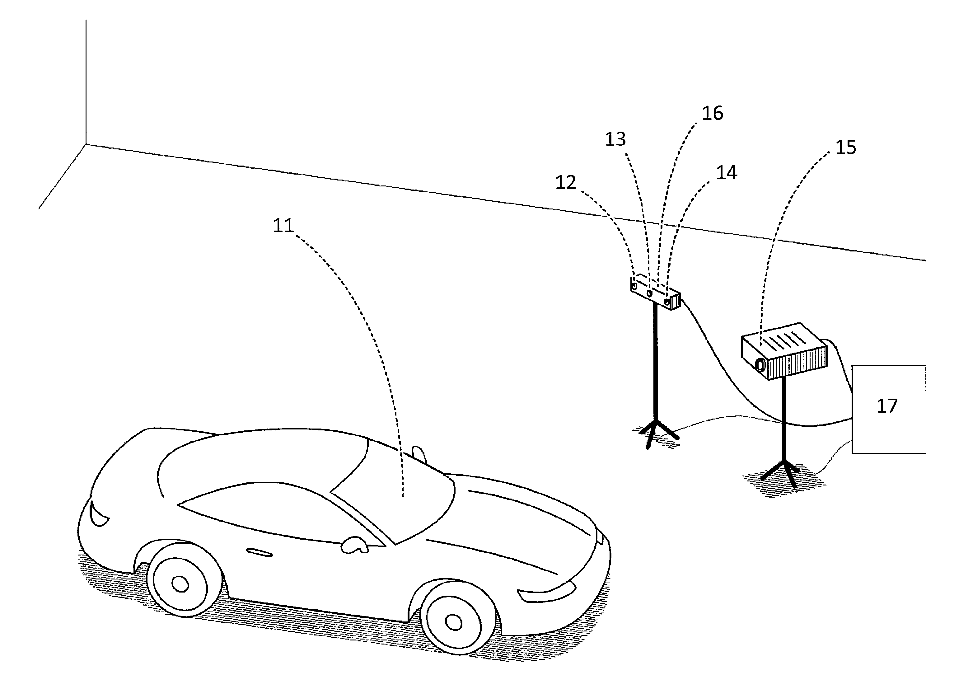 Method of and system for projecting digital information on a real object in a real environment