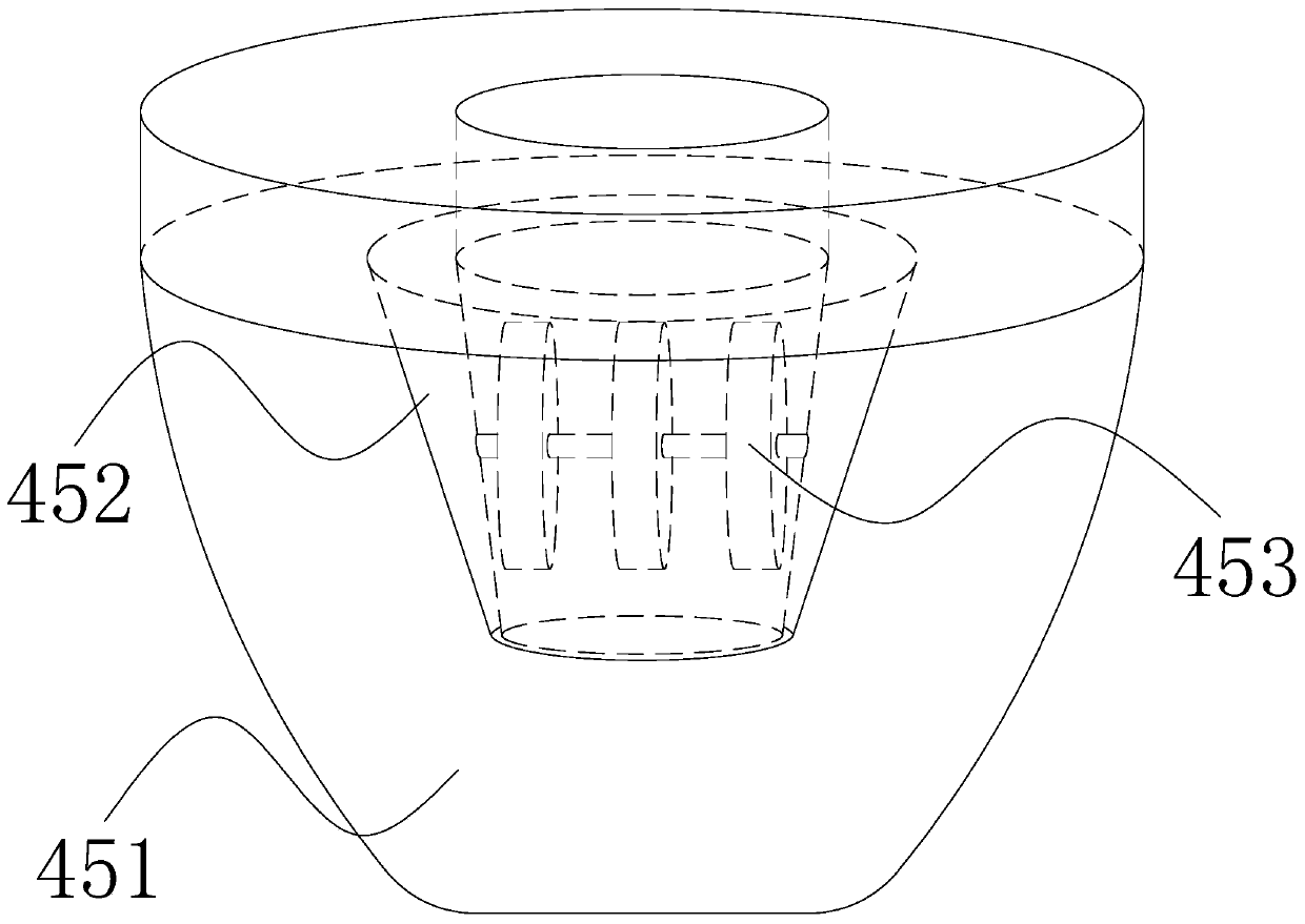 Back-carried dust collector with stable suction force and transparent filter bag