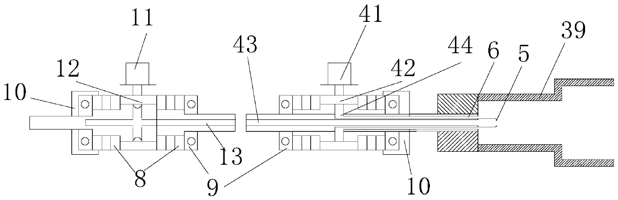 Full-length anchoring self-drilling anchor rod and anchoring method