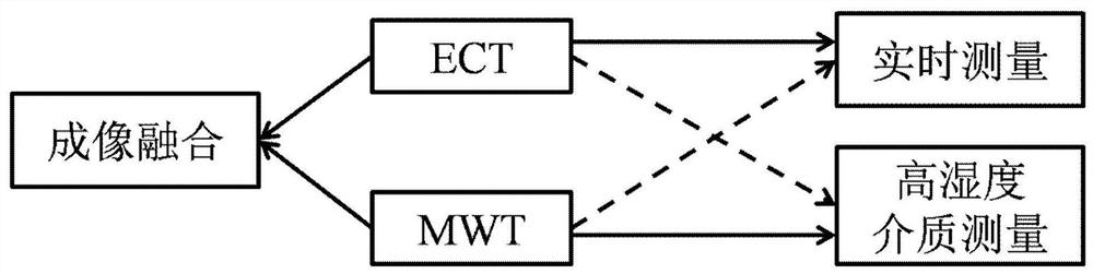 An ect/mwt dual-modality imaging sensor